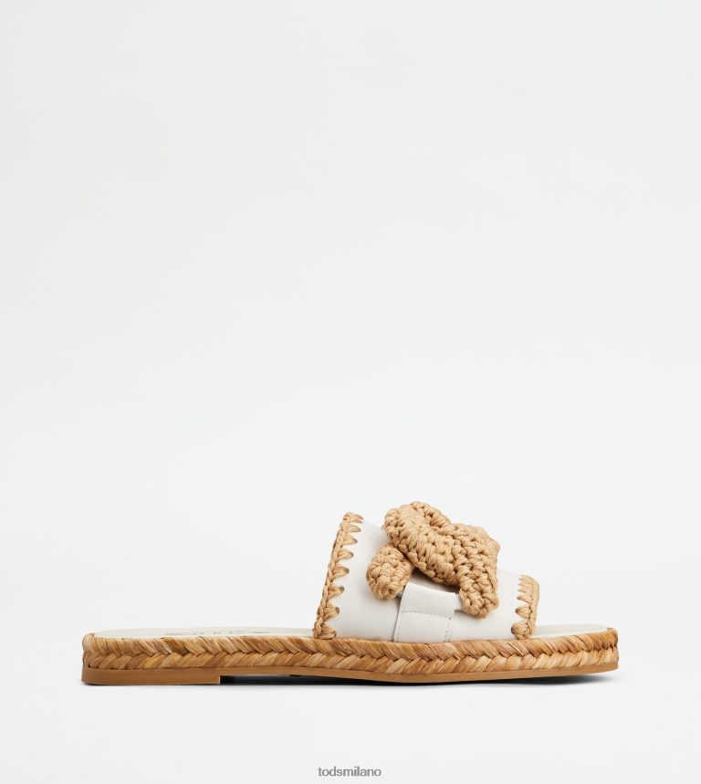 donnebianco Tod's sandali Kate in pelle P66X8B196