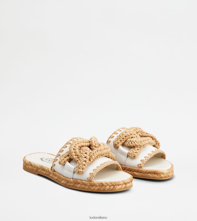 donnebianco Tod's sandali Kate in pelle P66X8B196