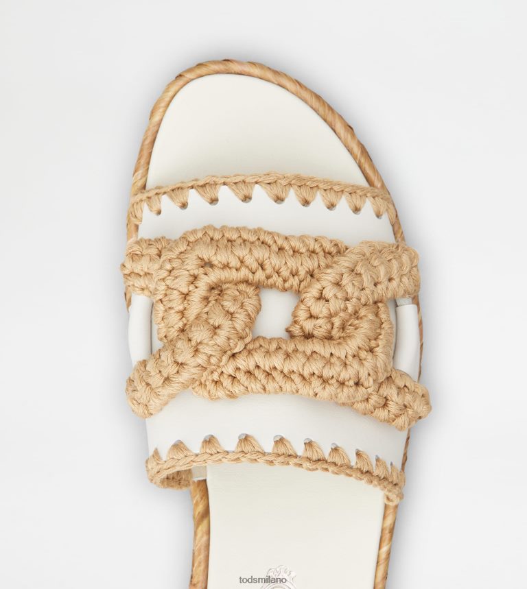 donnebianco Tod's sandali Kate in pelle P66X8B196