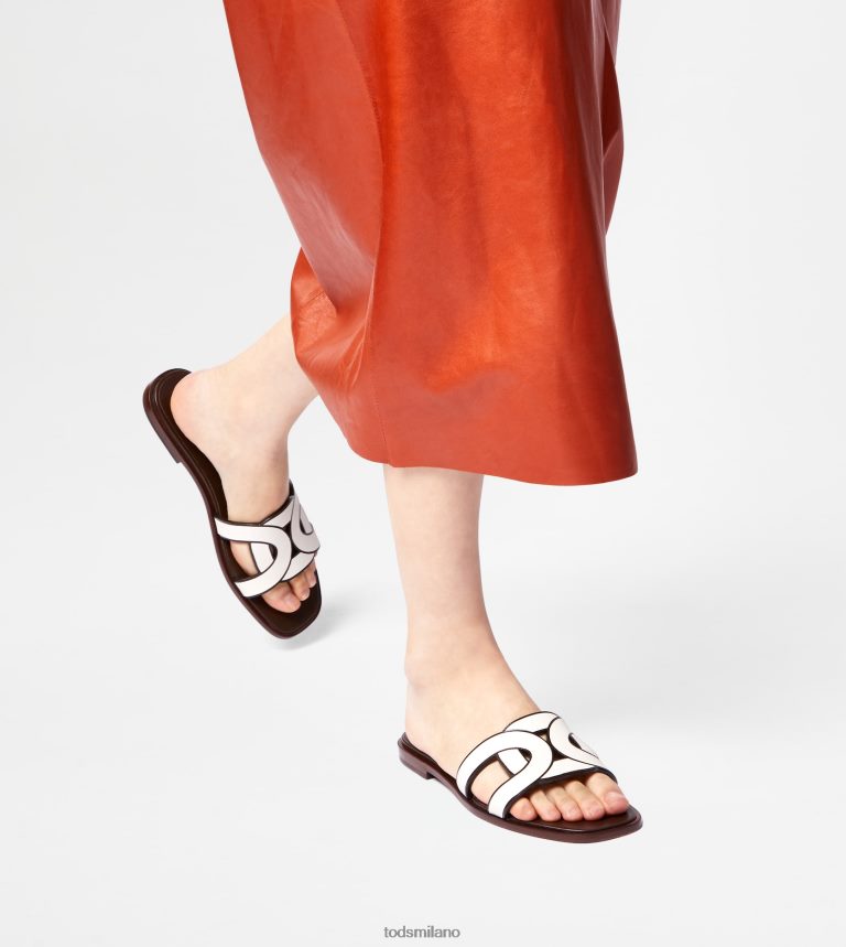 donnebianco Tod's sandali in pelle P66X8B215