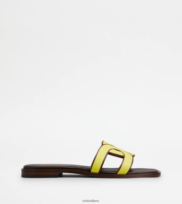 donnegiallo Tod's sandali in pelle P66X8B213