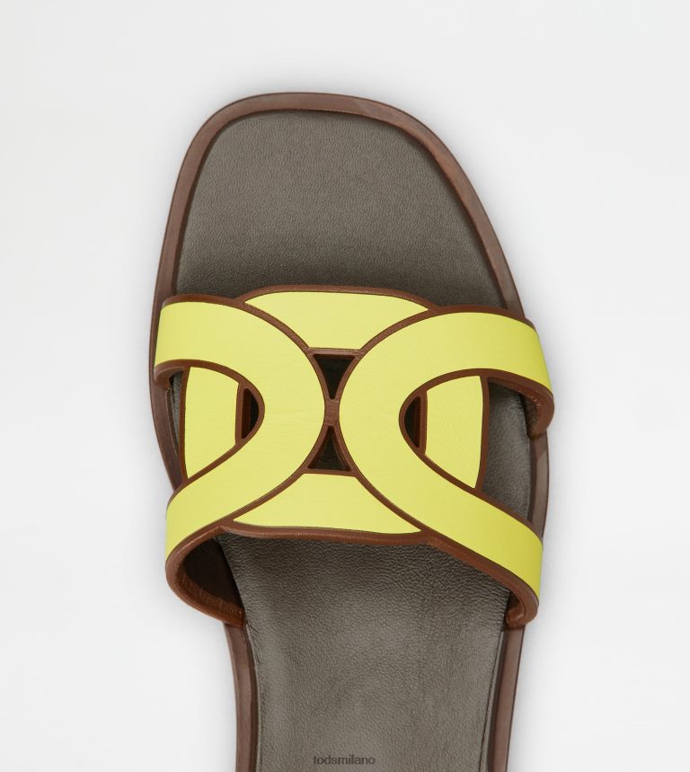donnegiallo Tod's sandali in pelle P66X8B213