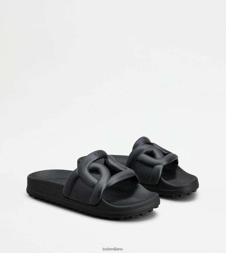 donnenero Tod's scivoli in gomma P66X8B225