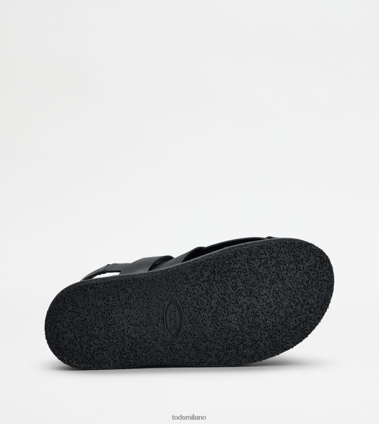 donnenero Tod's t sandali intramontabili in pelle P66X8B209