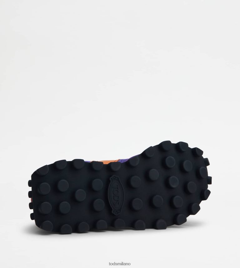 donneViola Tod's sneakers 1t in camoscio e tessuto P66X8B133