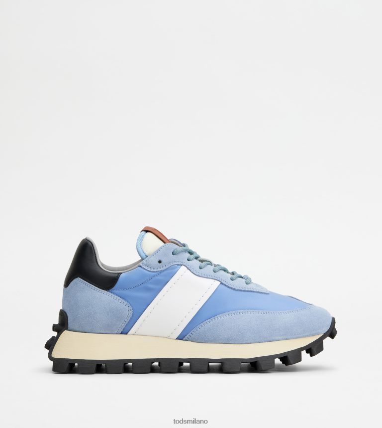 donneazzurro Tod's sneakers 1t in camoscio e tessuto P66X8B147