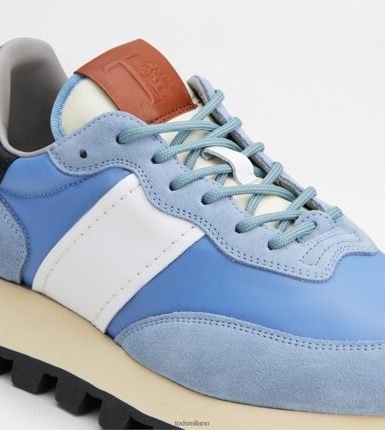 donneazzurro Tod's sneakers 1t in camoscio e tessuto P66X8B147