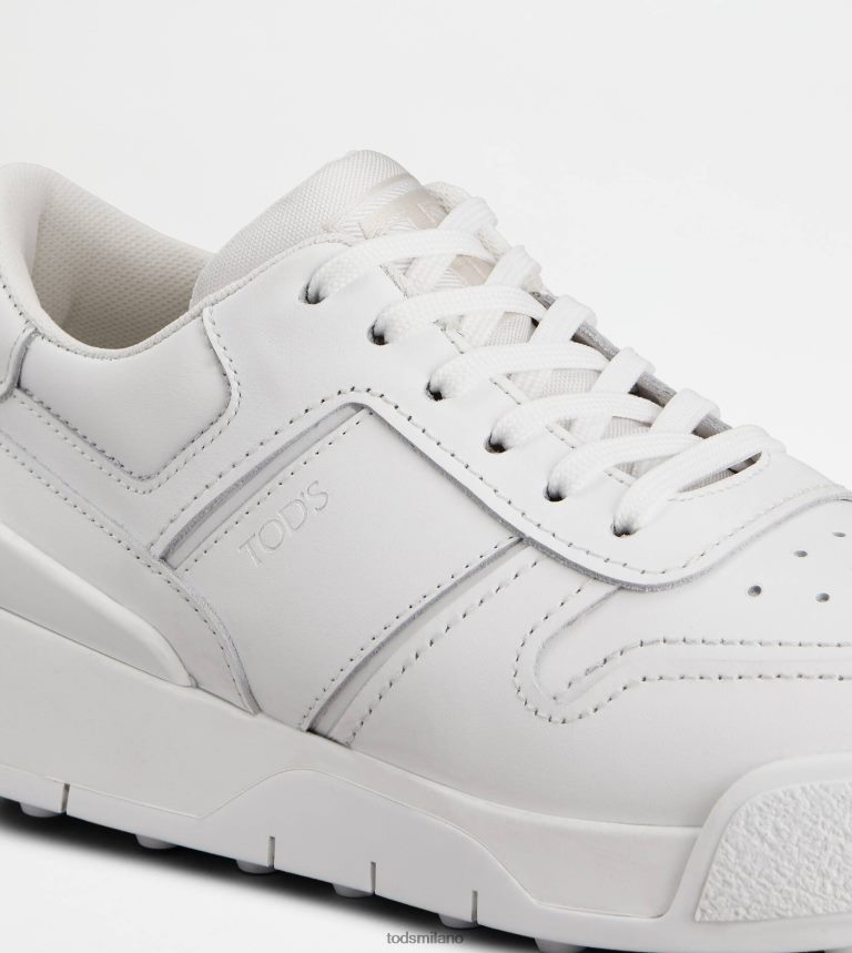 donnebianco Tod's scarpe da ginnastica in pelle P66X8B146