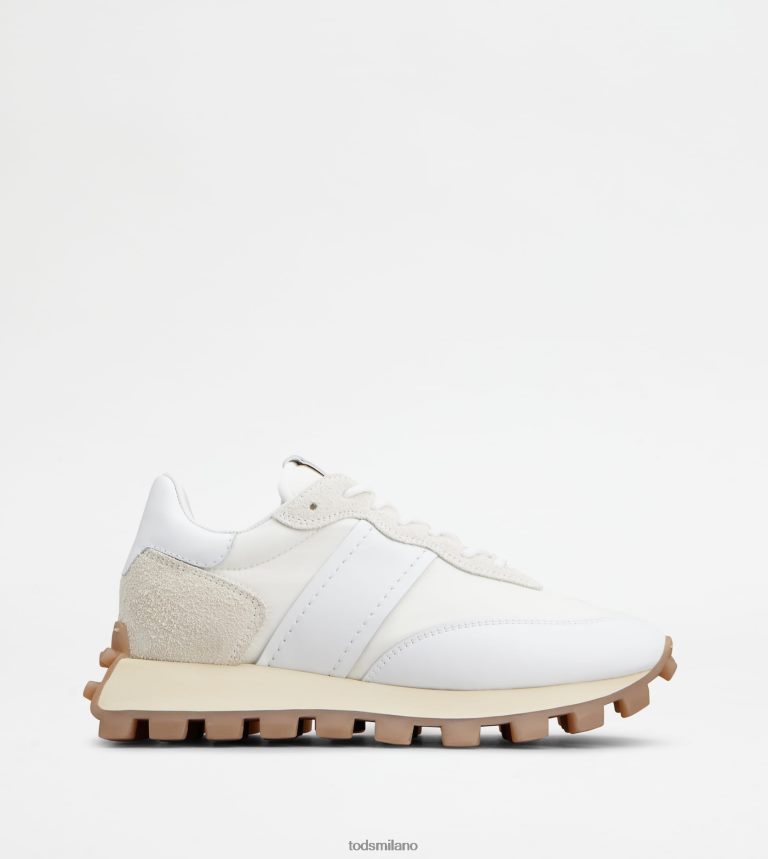 donnebianco Tod's sneakers 1t in pelle e tessuto P66X8B130