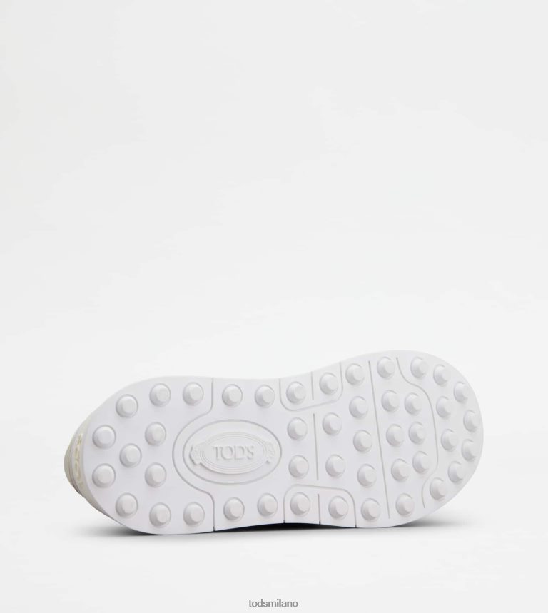 donnebianco Tod's sneakers in camoscio e pelle liscia P66X8B129