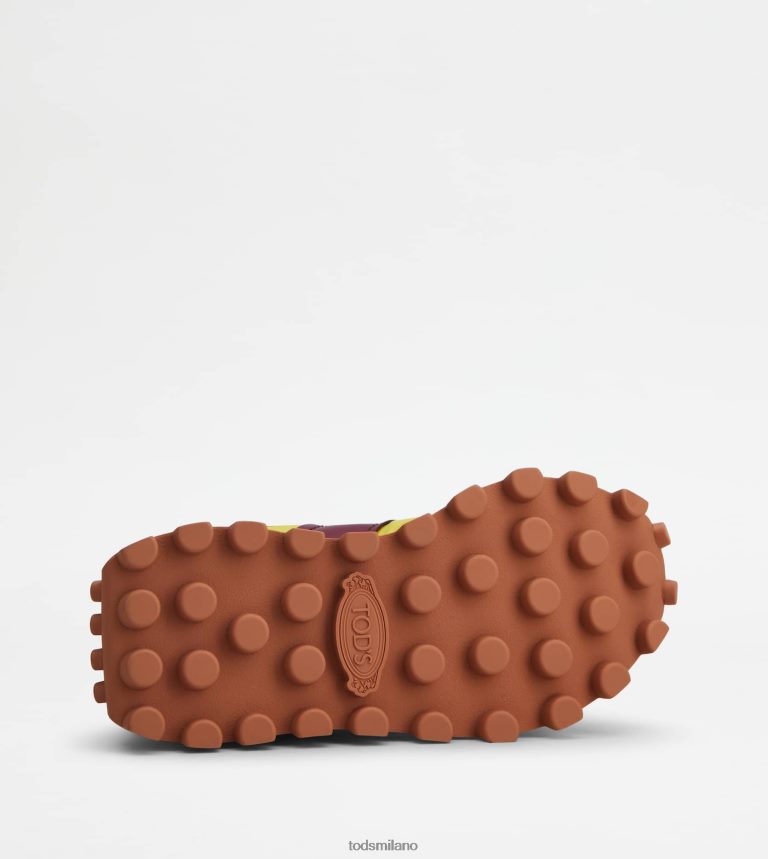 donnegiallo Tod's sneakers 1t in camoscio e tessuto P66X8B135
