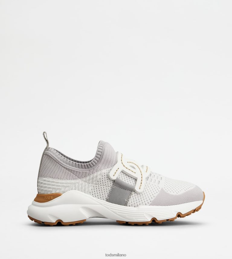 donnegrigio/marrone Tod's sneakers in tessuto tecnico P66X8B125