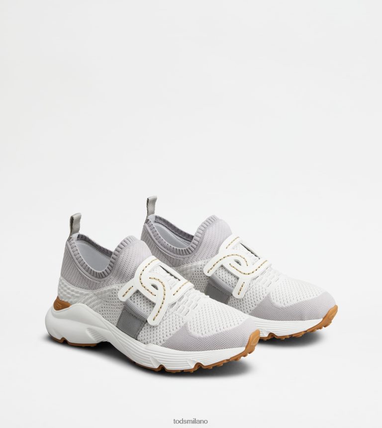 donnegrigio/marrone Tod's sneakers in tessuto tecnico P66X8B125