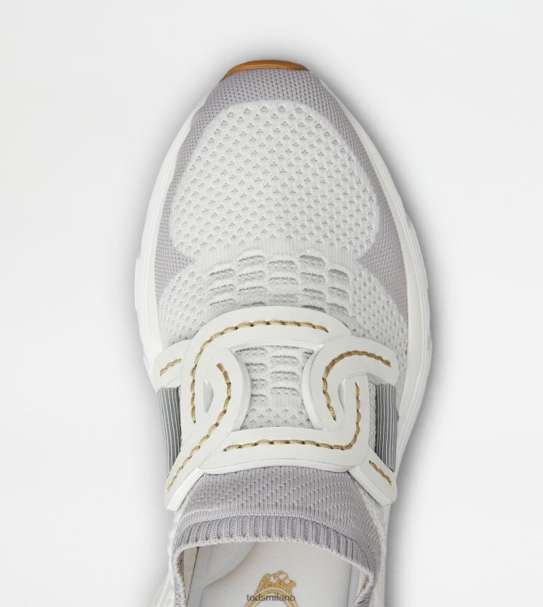 donnegrigio/marrone Tod's sneakers in tessuto tecnico P66X8B125