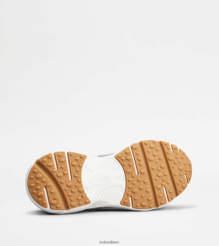 donnegrigio/marrone Tod's sneakers in tessuto tecnico P66X8B125