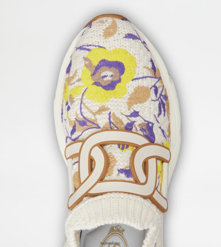 donnemarrone Tod's sneakers slip-on Kate in tessuto P66X8B118