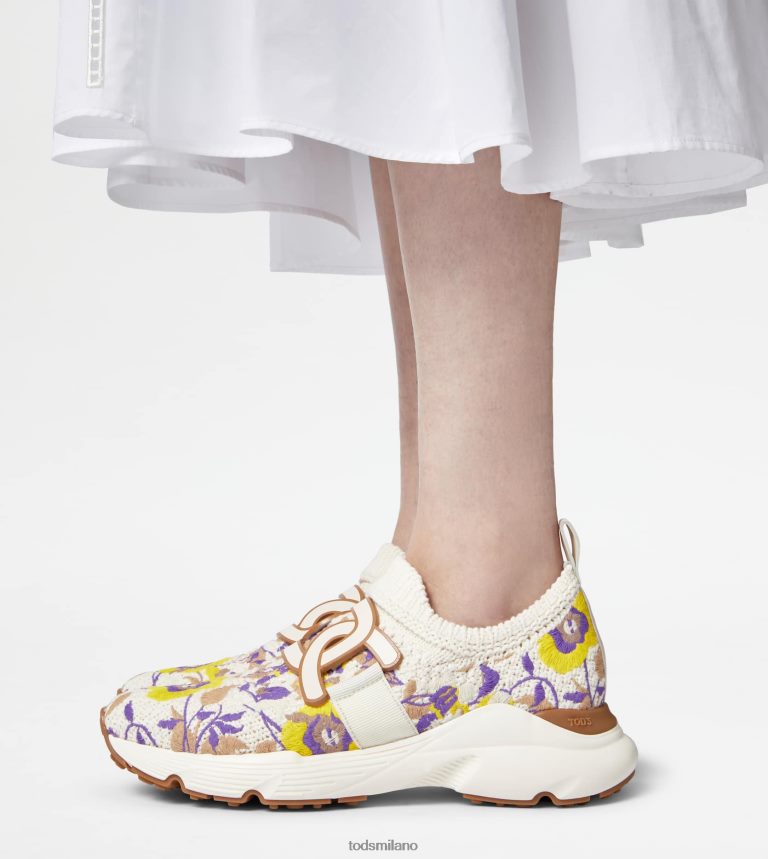 donnemarrone Tod's sneakers slip-on Kate in tessuto P66X8B118