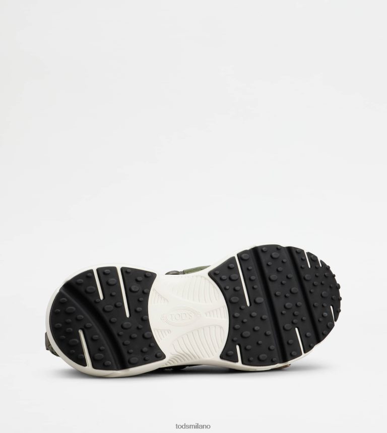 donneverde Tod's sneakers slip-on in tessuto P66X8B123