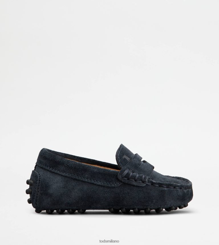 donneblu Tod's gommino junior in pelle scamosciata P66X8B627