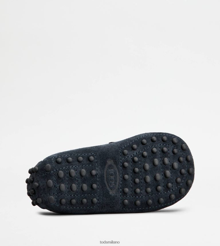 donneblu Tod's gommino junior in pelle scamosciata P66X8B627