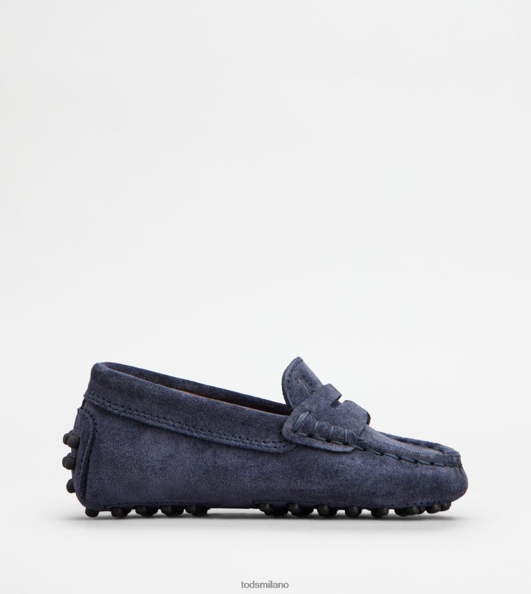 donneblu Tod's gommino junior in pelle scamosciata P66X8B631