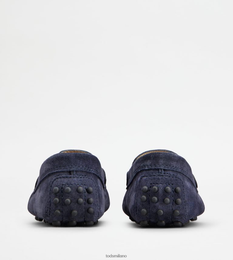donneblu Tod's gommino junior in pelle scamosciata P66X8B631