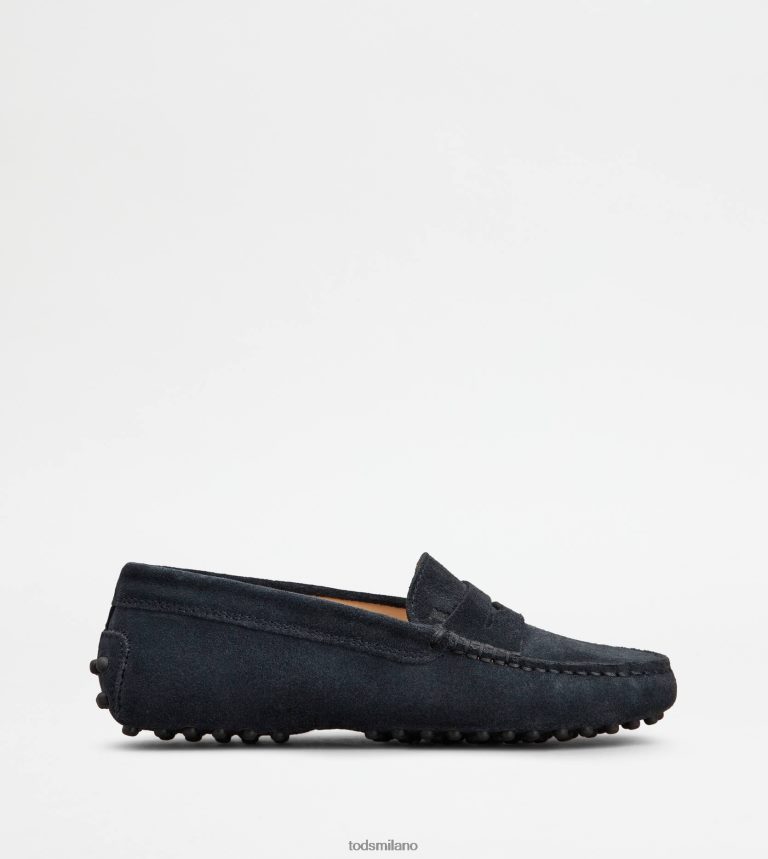 donneblu Tod's gommino junior in pelle scamosciata P66X8B633