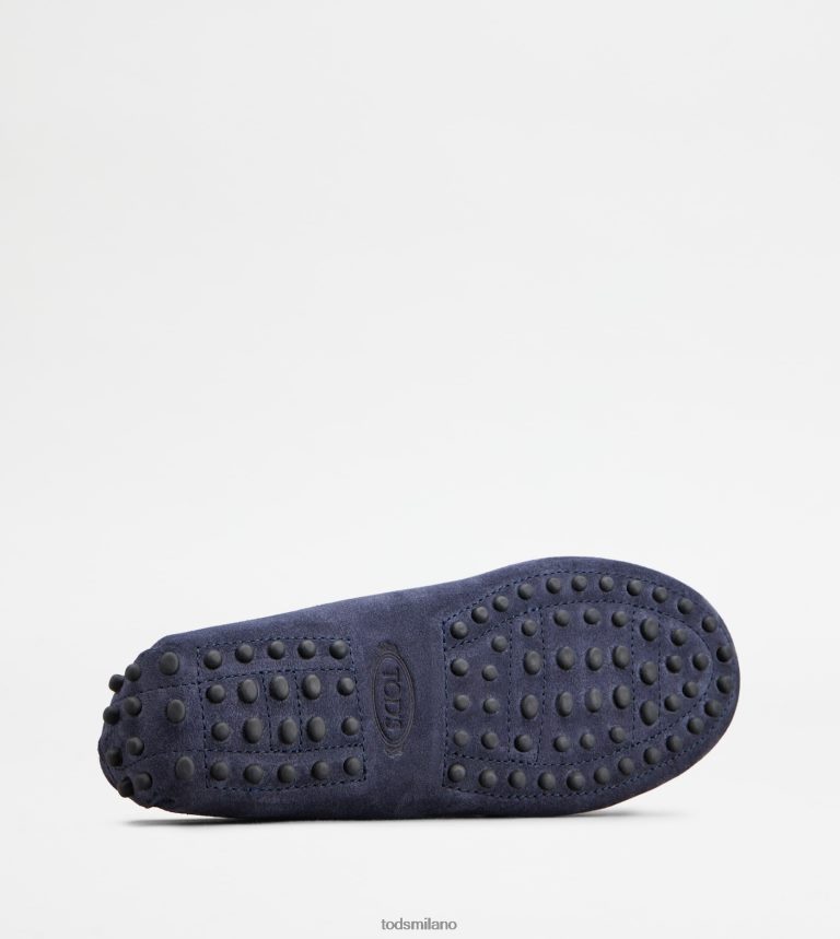donneblu Tod's gommino junior in pelle scamosciata P66X8B638