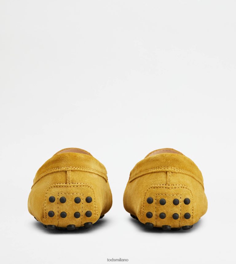 donnegiallo Tod's gommino junior in pelle scamosciata P66X8B634