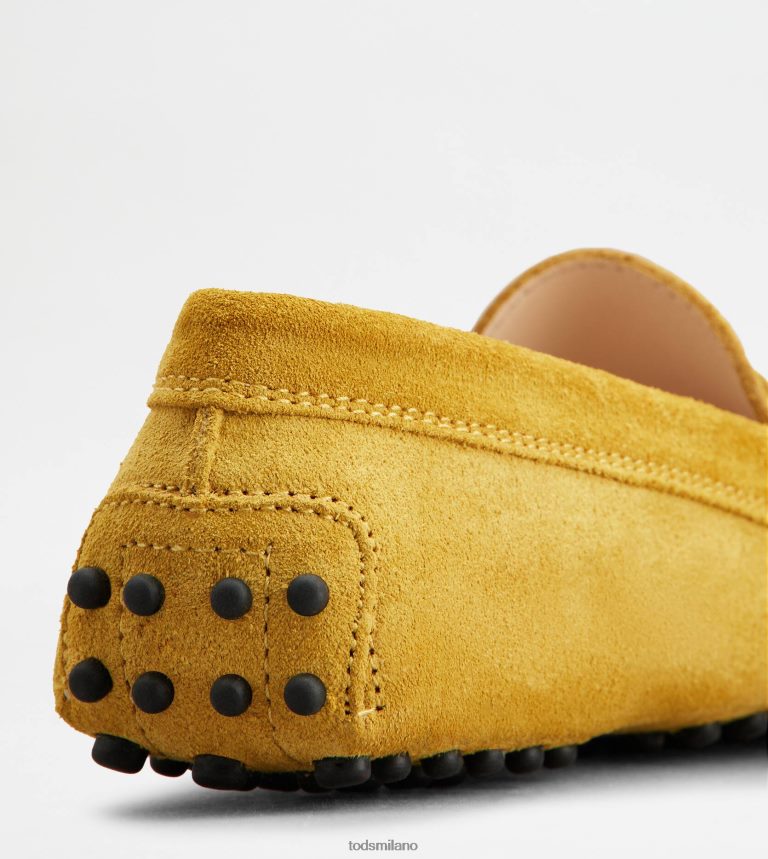 donnegiallo Tod's gommino junior in pelle scamosciata P66X8B634