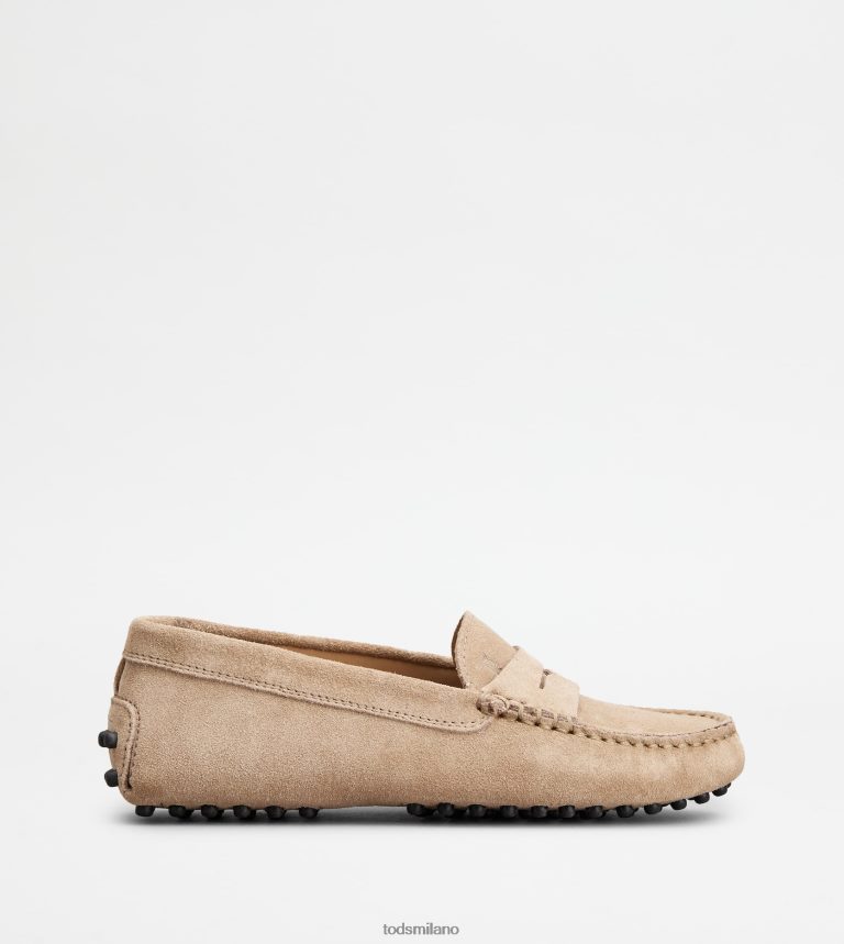 donnemarrone Tod's gommino junior in pelle scamosciata P66X8B639