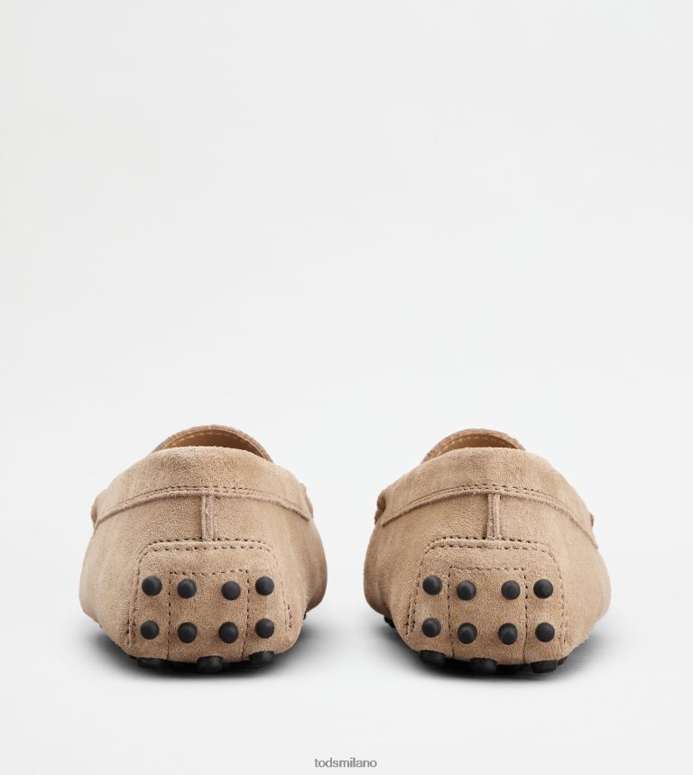 donnemarrone Tod's gommino junior in pelle scamosciata P66X8B639