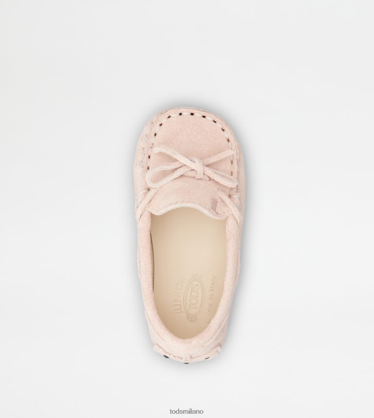donnerosa Tod's gommino junior in pelle scamosciata P66X8B625