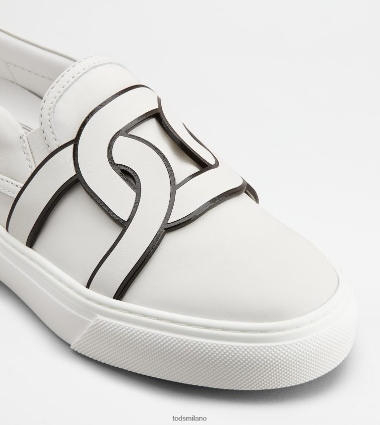 donnebianco Tod's slip-on Kate in pelle P66X8B149