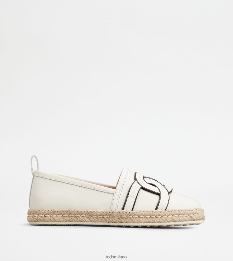 donnebianco Tod's slip-on Kate in pelle P66X8B199