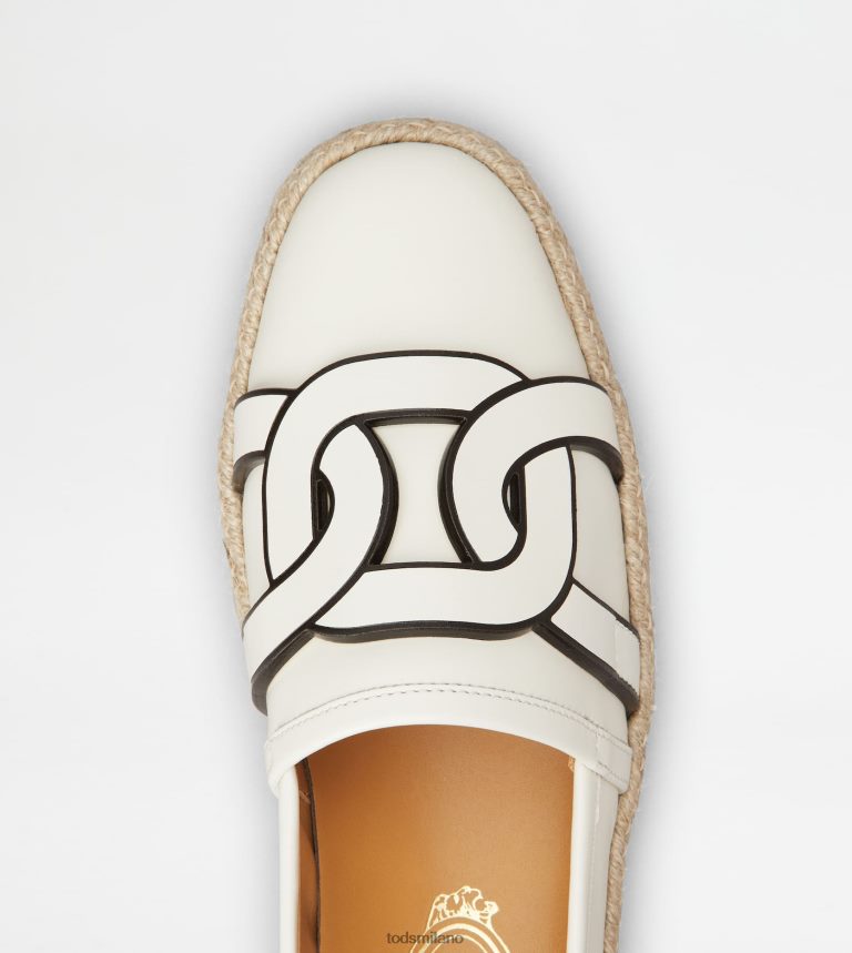 donnebianco Tod's slip-on Kate in pelle P66X8B199
