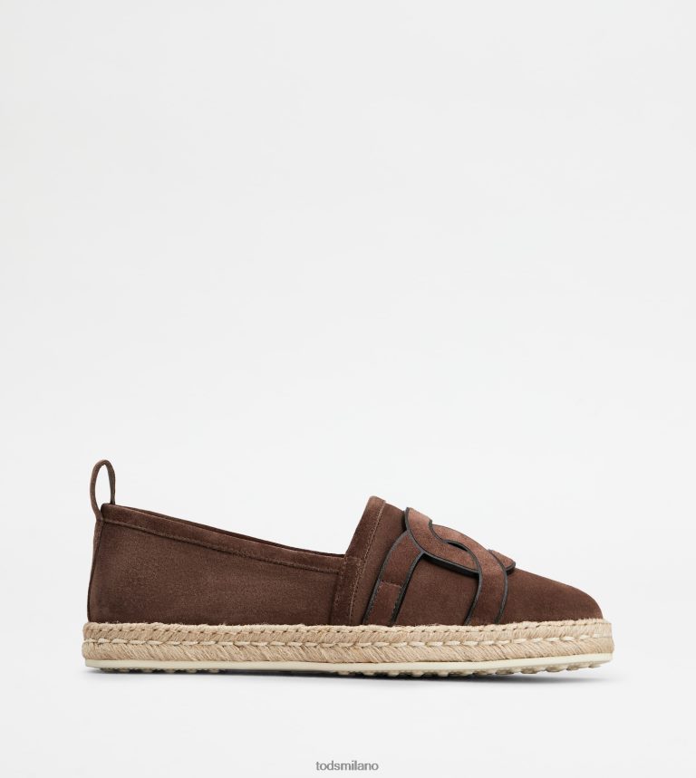 donnemarrone Tod's slip-on Kate in pelle scamosciata P66X8B201