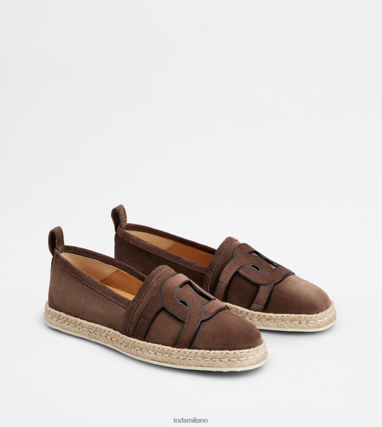 donnemarrone Tod's slip-on Kate in pelle scamosciata P66X8B201