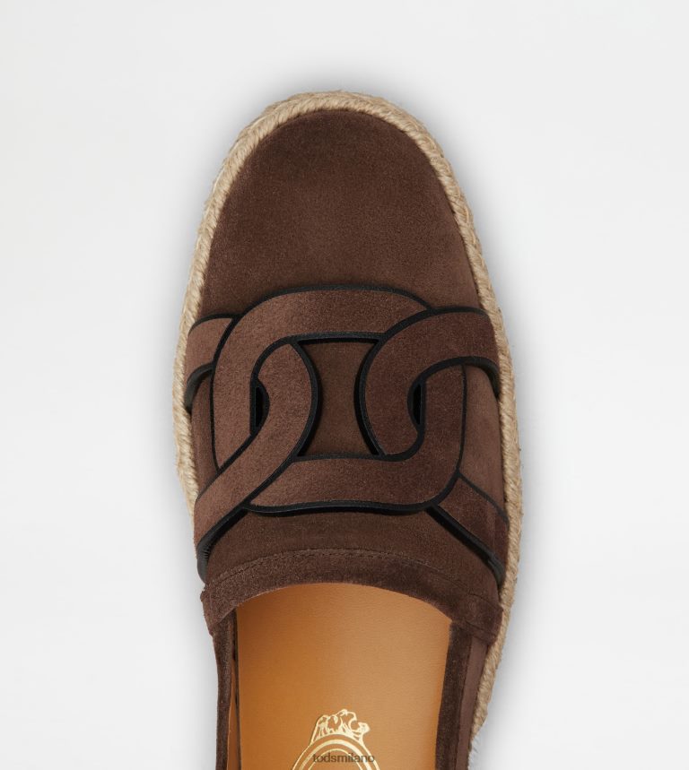 donnemarrone Tod's slip-on Kate in pelle scamosciata P66X8B201