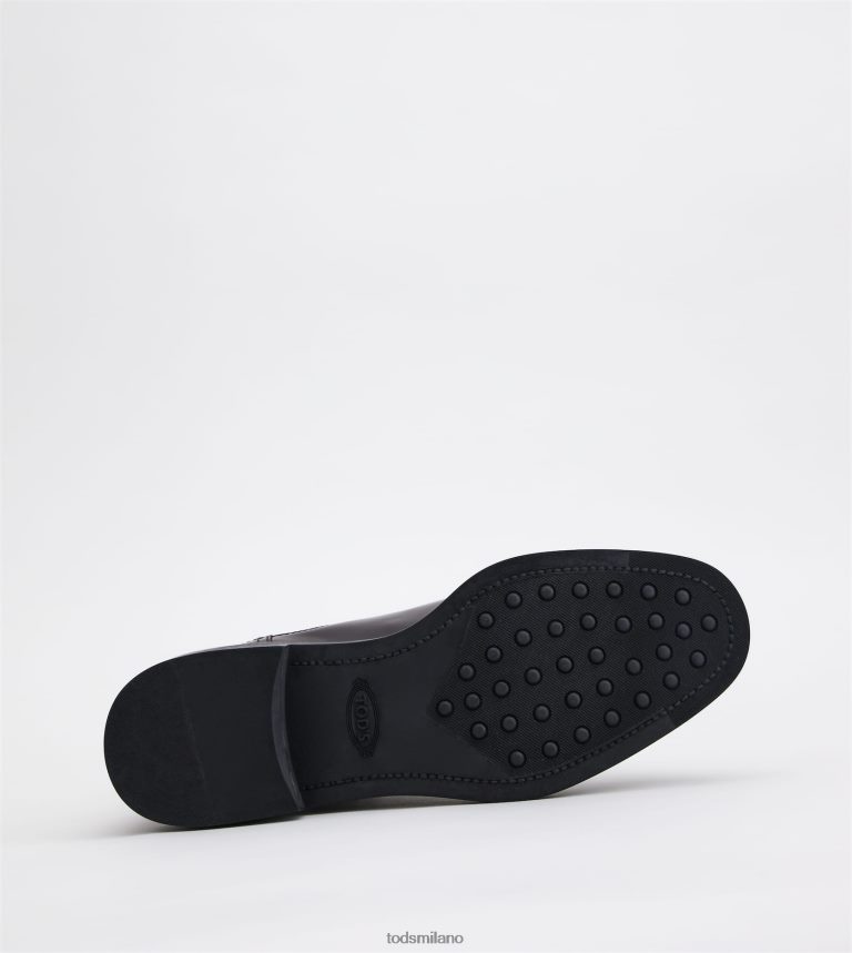 donneBorgogna Tod's stivaletti in pelle P66X8B171
