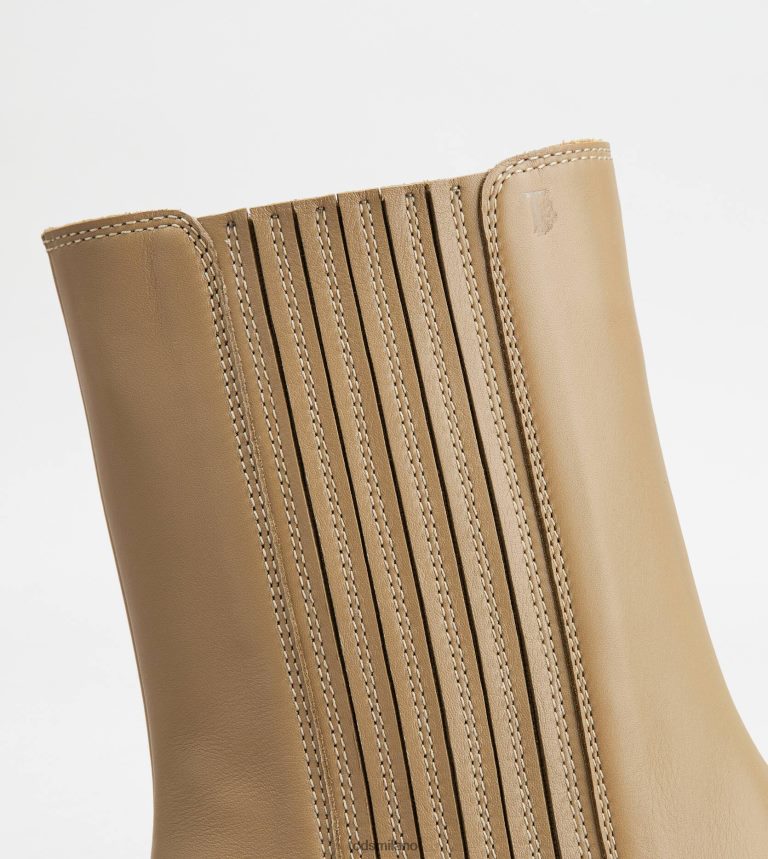 donnebeige Tod's stivaletti Chelsea in pelle P66X8B182