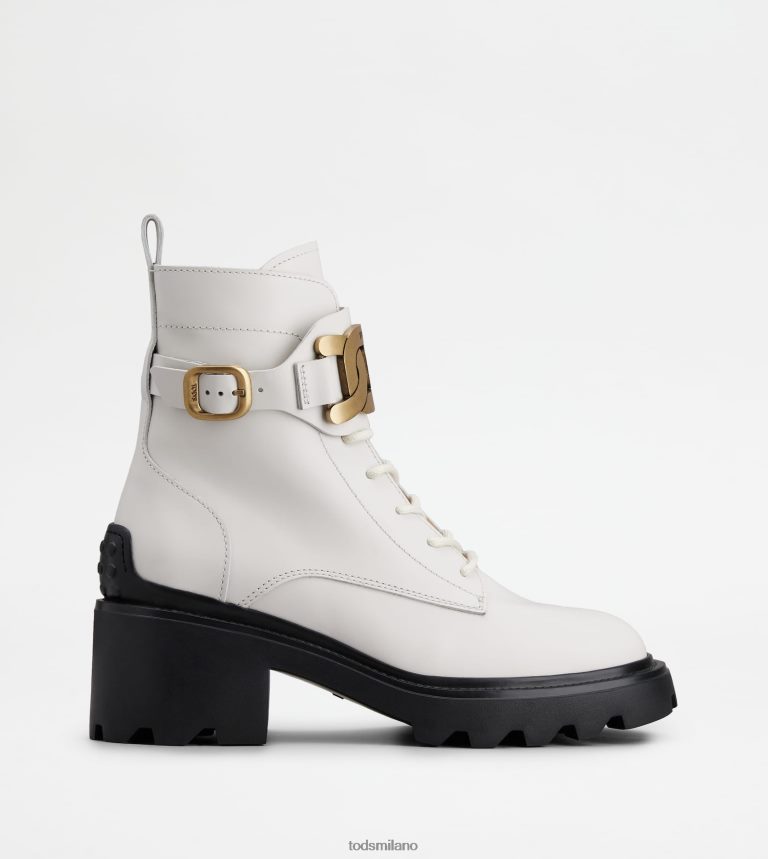 donnebianco Tod's Stivaletti Kate in pelle P66X8B178