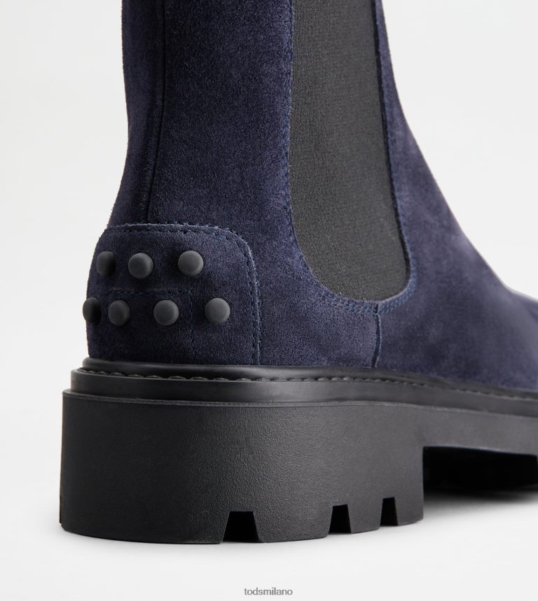 donneblu Tod's stivaletti Chelsea in pelle scamosciata P66X8B161