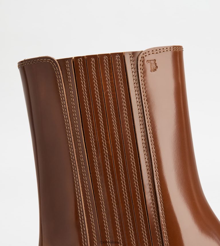 donnemarrone Tod's stivaletti Chelsea in pelle P66X8B164