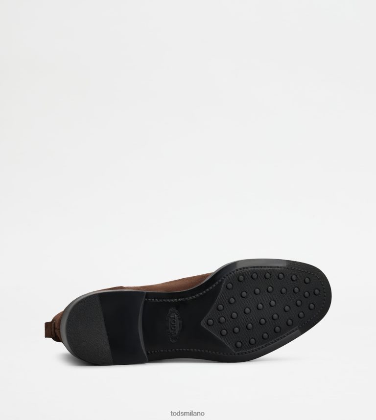 donnemarrone Tod's stivaletti in pelle scamosciata P66X8B168