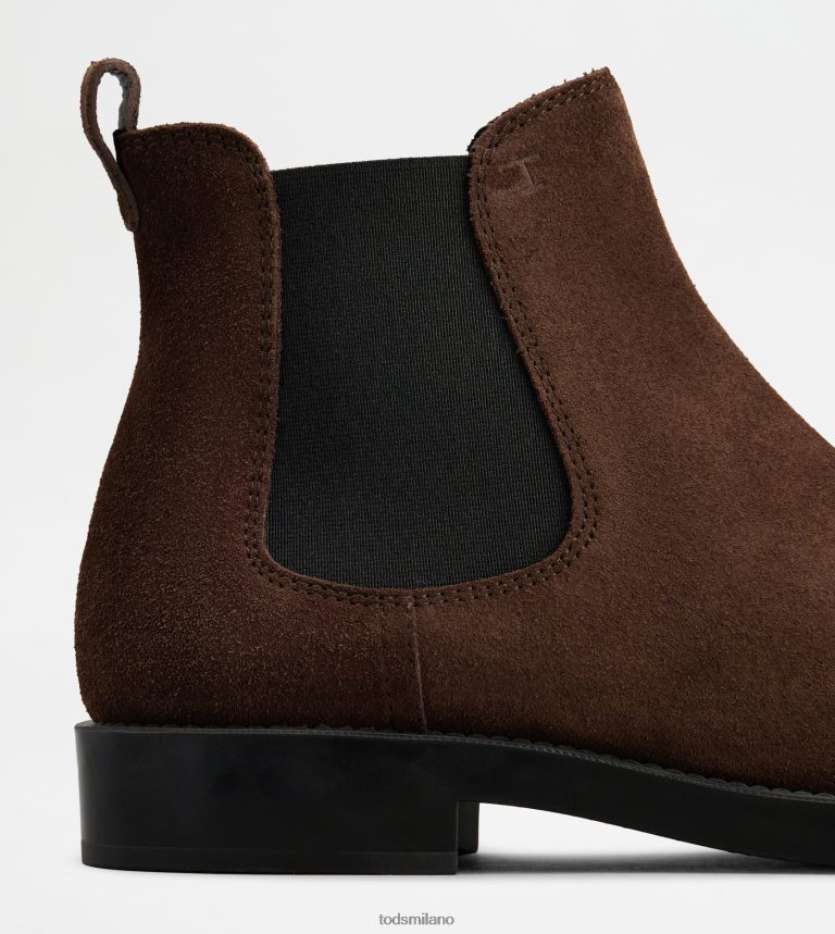 donnemarrone Tod's stivaletti in pelle scamosciata P66X8B168