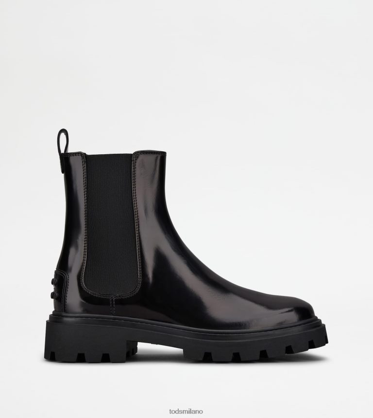 donnenero Tod's stivaletti Chelsea in pelle P66X8B162