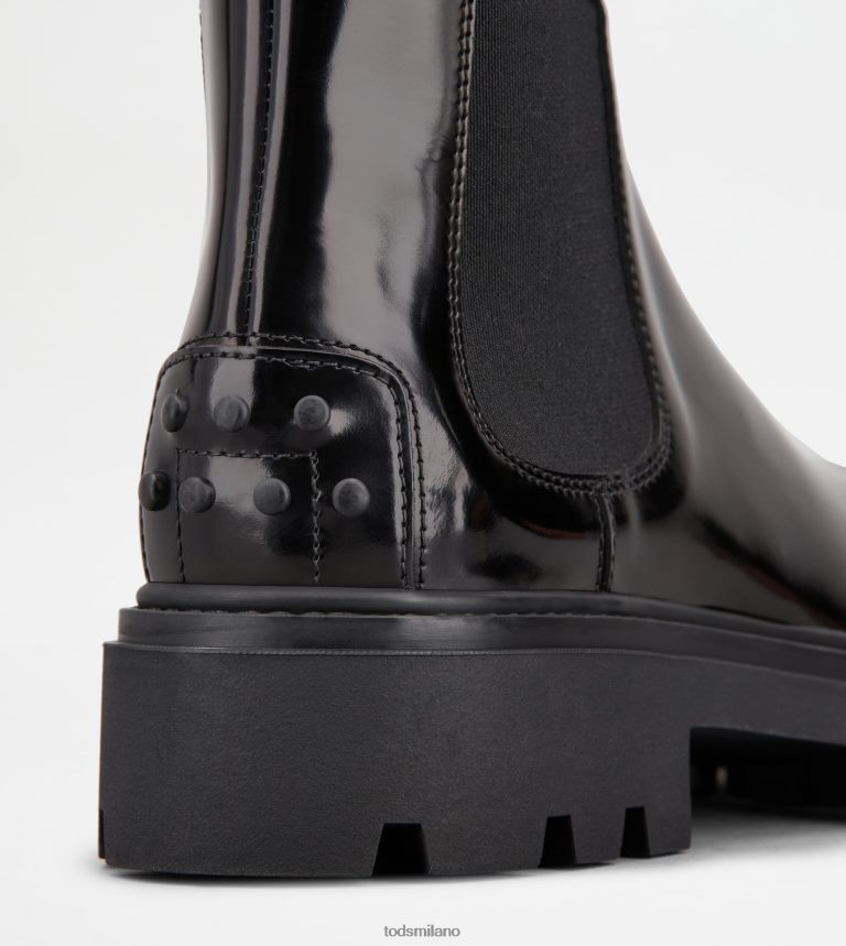 donnenero Tod's stivaletti Chelsea in pelle P66X8B162
