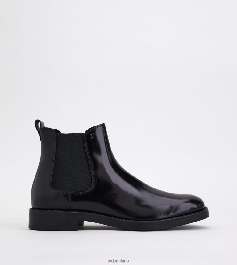 donnenero Tod's stivaletti in pelle P66X8B170
