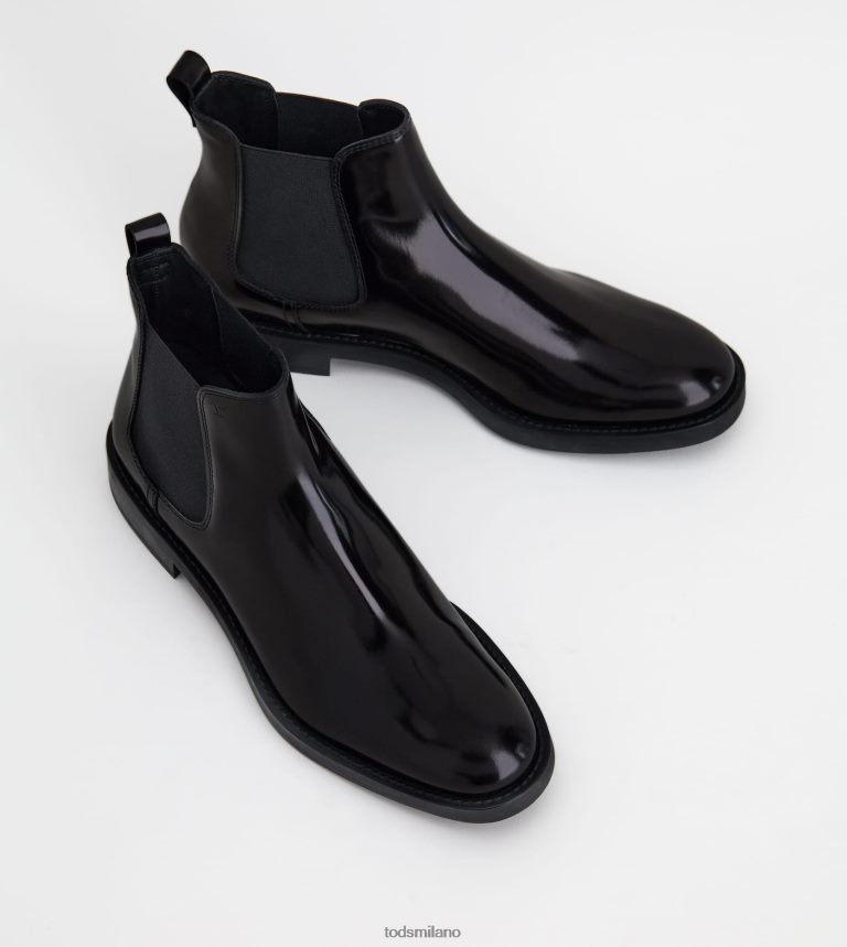 donnenero Tod's stivaletti in pelle P66X8B170